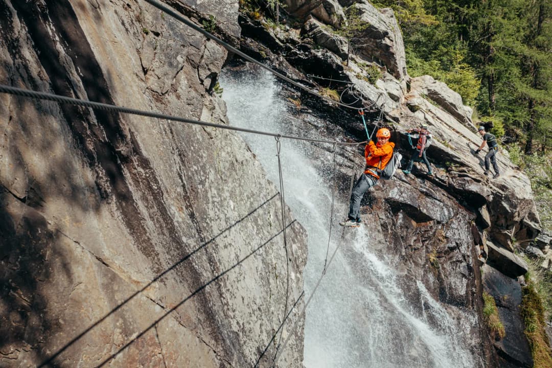 Mehr Spaß am Klettersteig